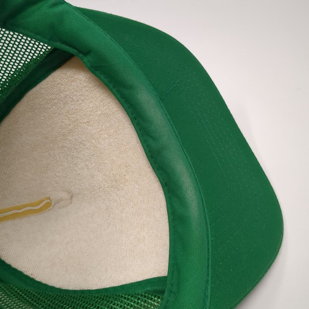 Simplot & Besikcioglu Snapback Trucker Hat Green … - image 8